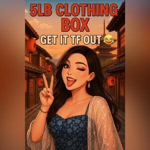 5lb mystery clothing box